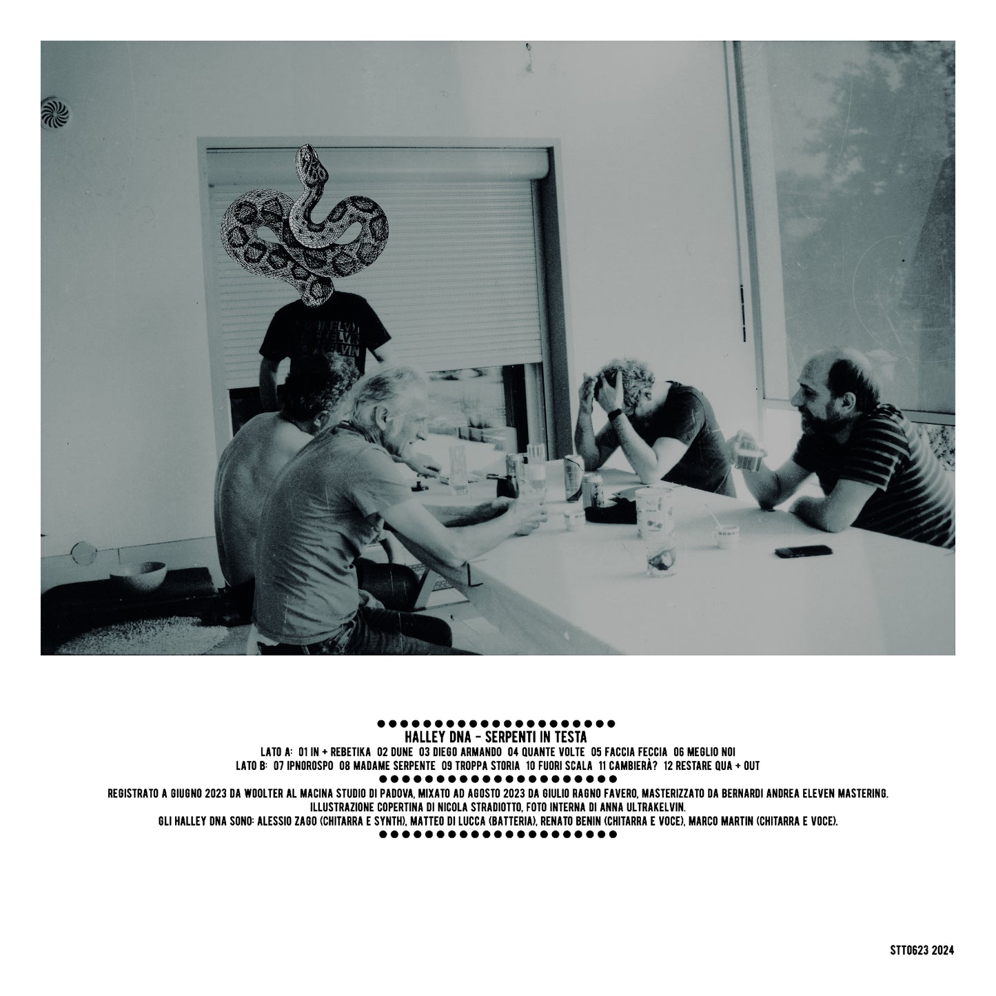 Halley DNA – Serpenti In Testa [LP]