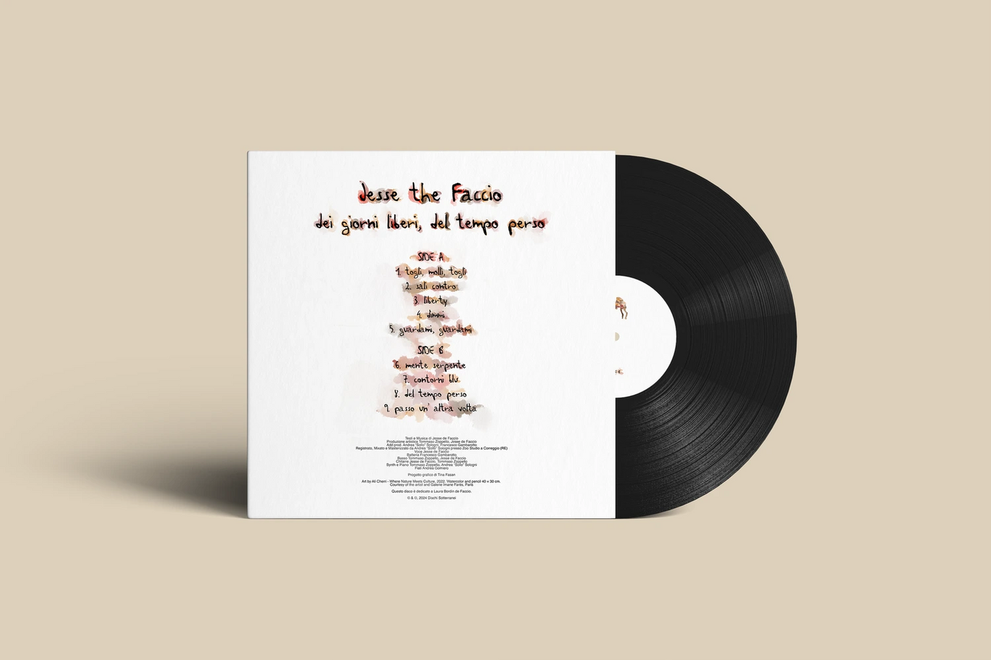 Jesse the Faccio - dei giorni liberi, del tempo perso [LP]