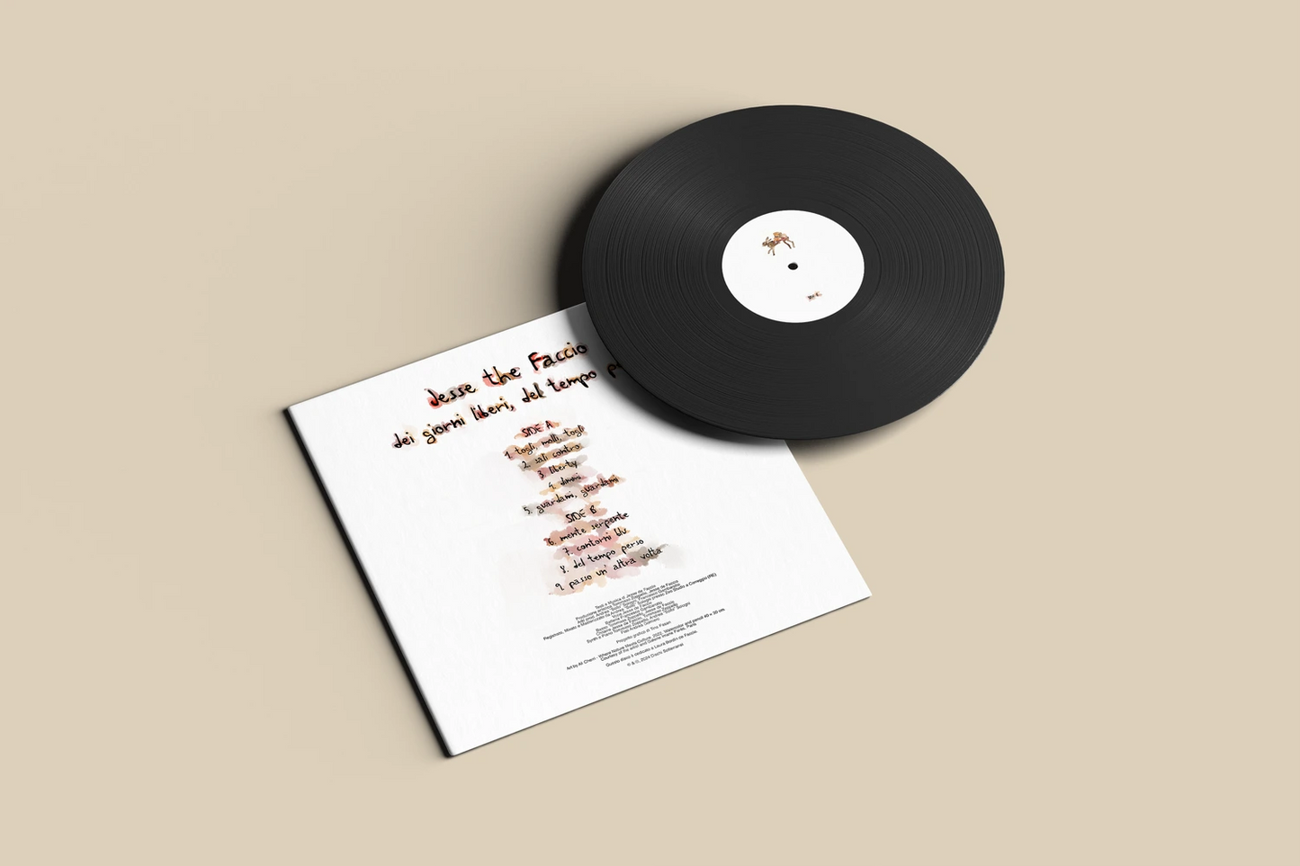 Jesse the Faccio - dei giorni liberi, del tempo perso [LP]