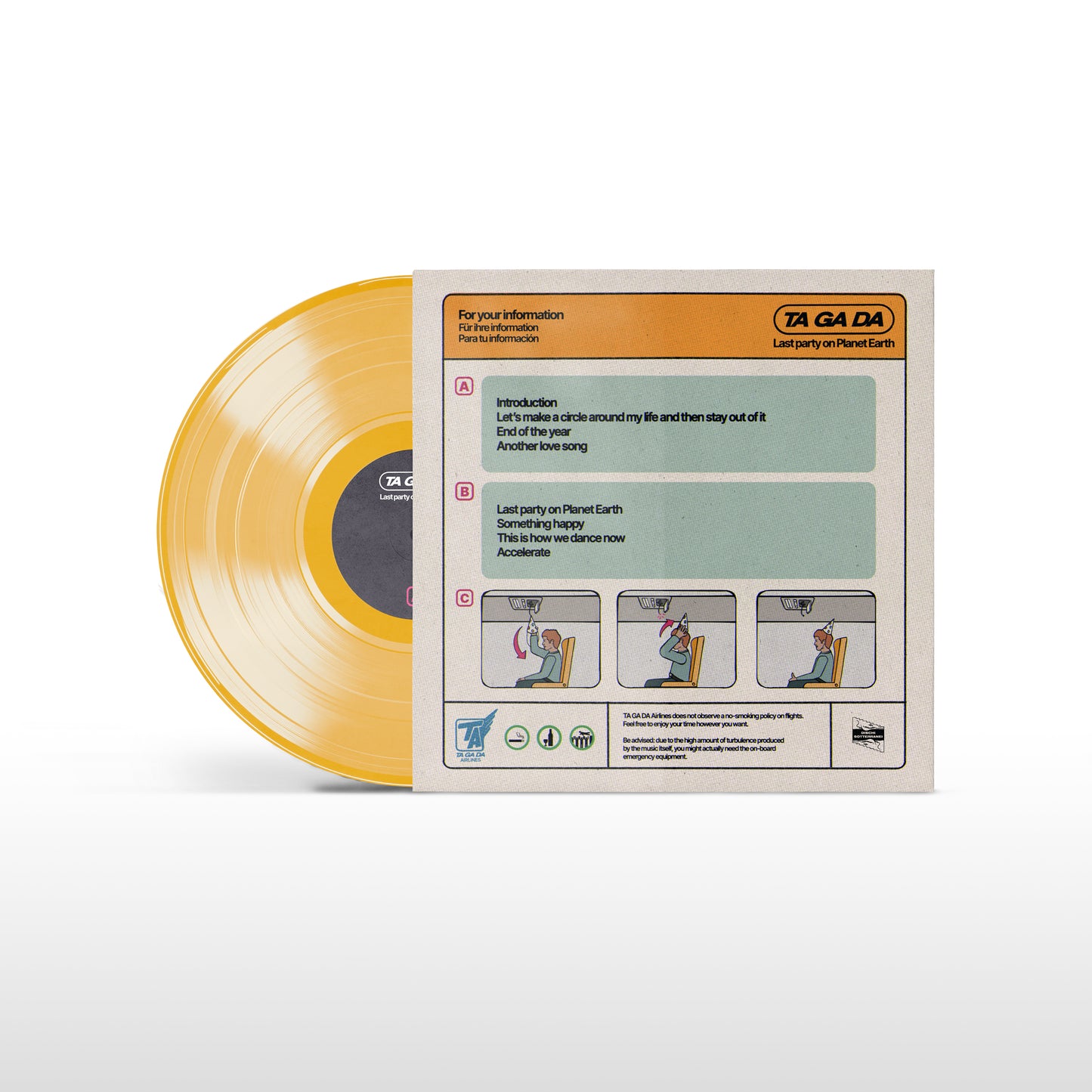 TA GA DA - Last party on Planet Earth [LP Preorder]